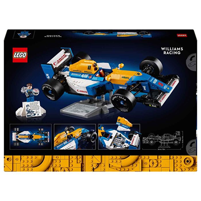 LEGO Icons Williams Racing FW14B ve Nigel Mansell 10353