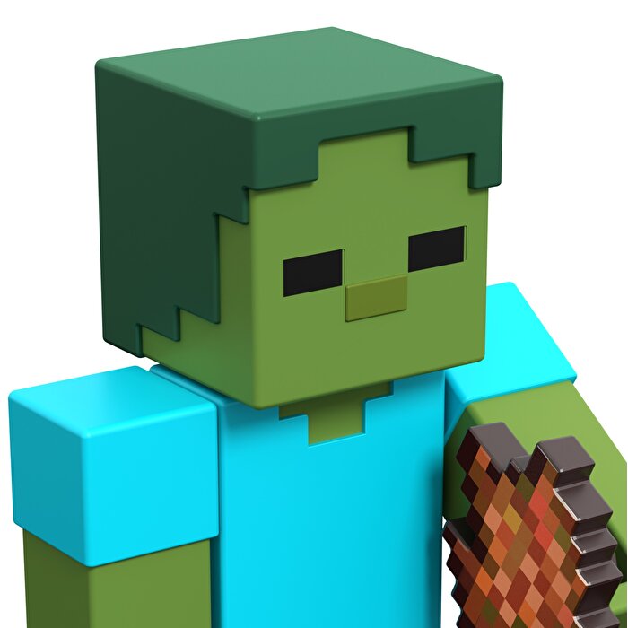 Minecraft Aksesuarlı Figürler Zombie GTP12