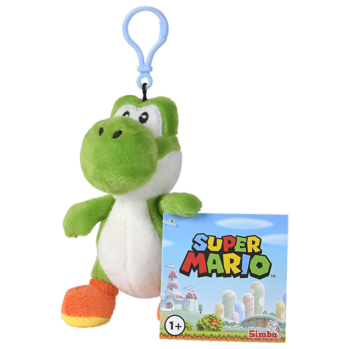 Super Mario 12,5 Cm Peluş Anahtarlık Yoshi