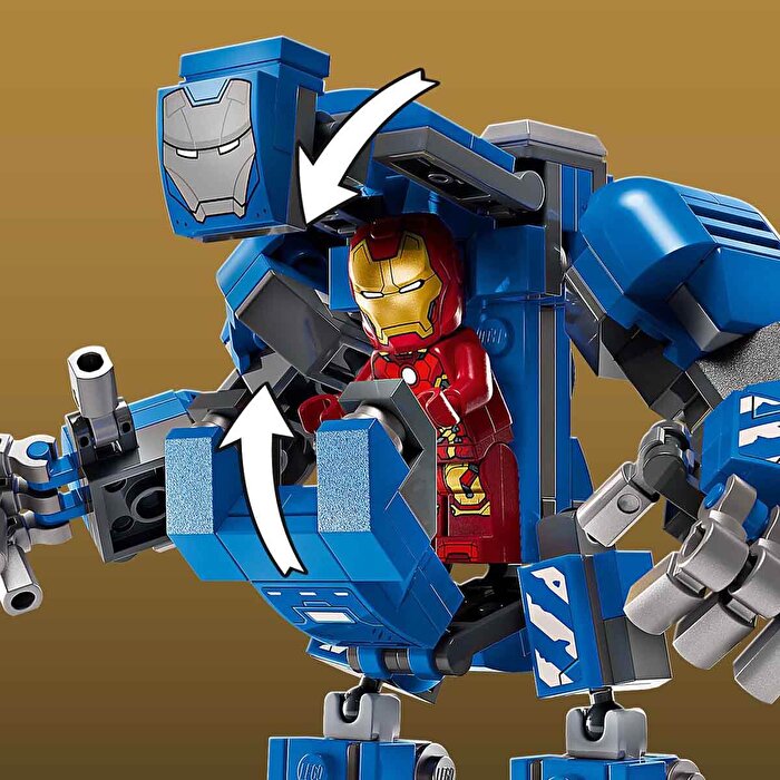 LEGO Marvel Iron Man’in Laboratuvarı: Zırh Salonu 76315