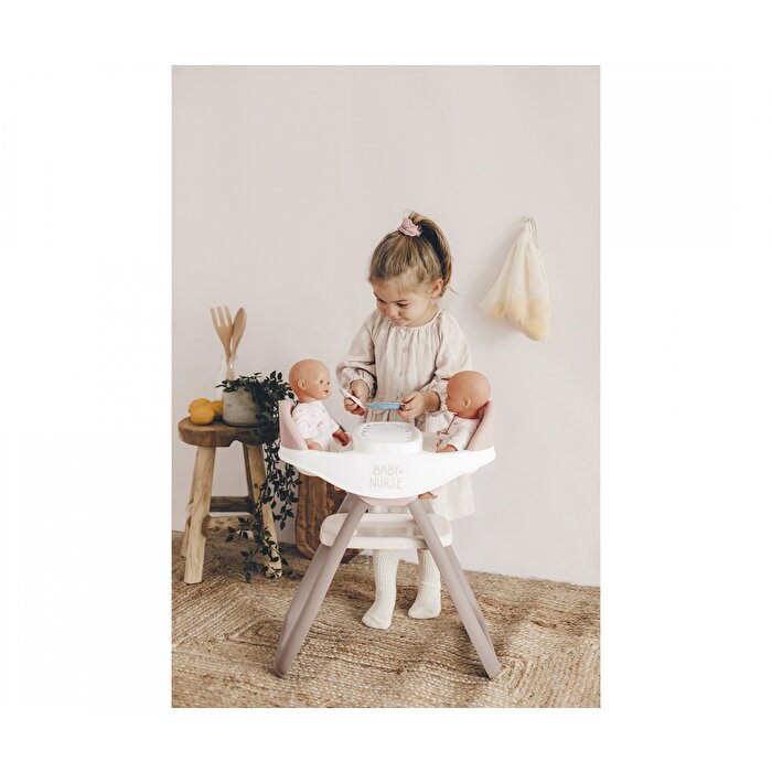 Smoby Baby Nurse İkiz Bebek Mama Sandalyesi