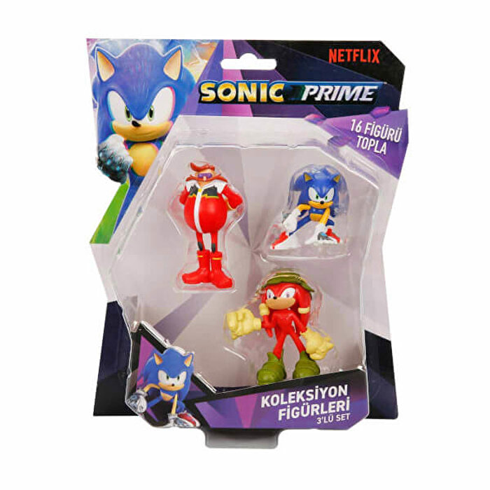 Sonic Prime 3'lü Figür 4. Set
