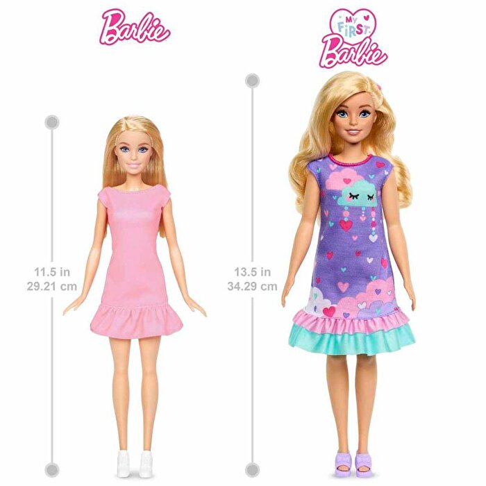 My First Barbie İlk Barbie Bebeğim Delüks Bebek HMM66