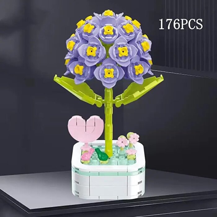 Saksıda Çiçek Yapım Seti Hyacinth