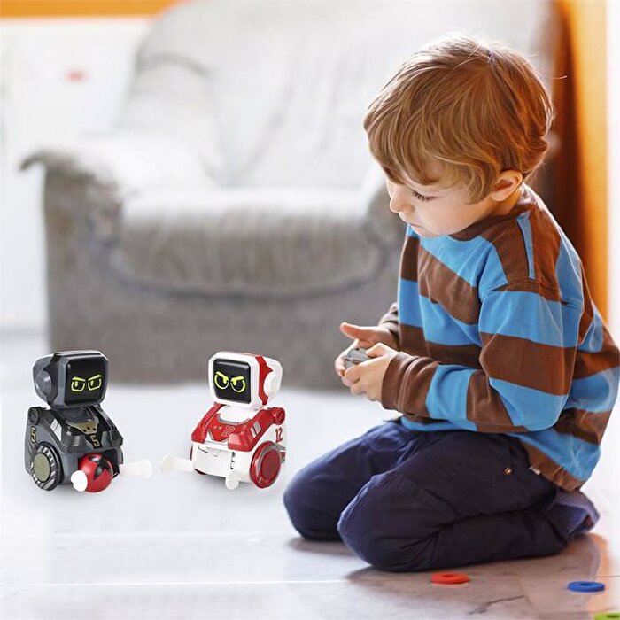 Silverlit Kickabot İkili Set Siyah Beyaz