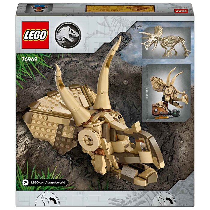 LEGO Jurassic World Dinozor Fosilleri: Triceratops Kafatası 76969