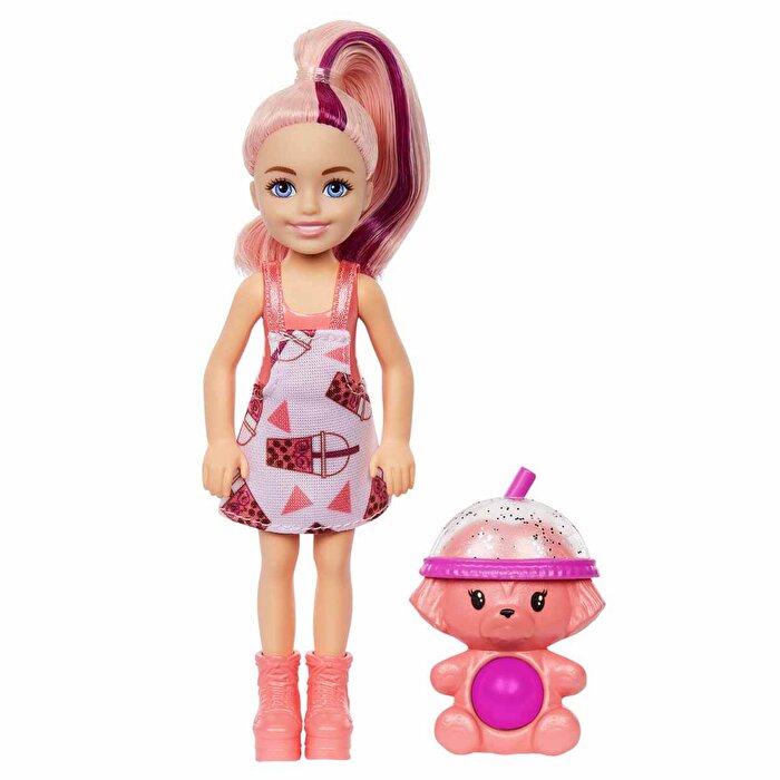 Barbie Chelsea POP Reveal Boba Çayı Serisi HRK63