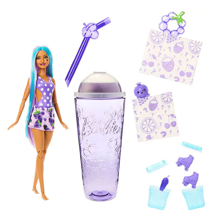 Barbie Pop Reveal Meyve Serisi Grape Fizz HNW44