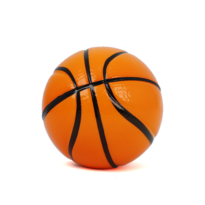 Kauçuk 9 Cm Top Turuncu Basketbol