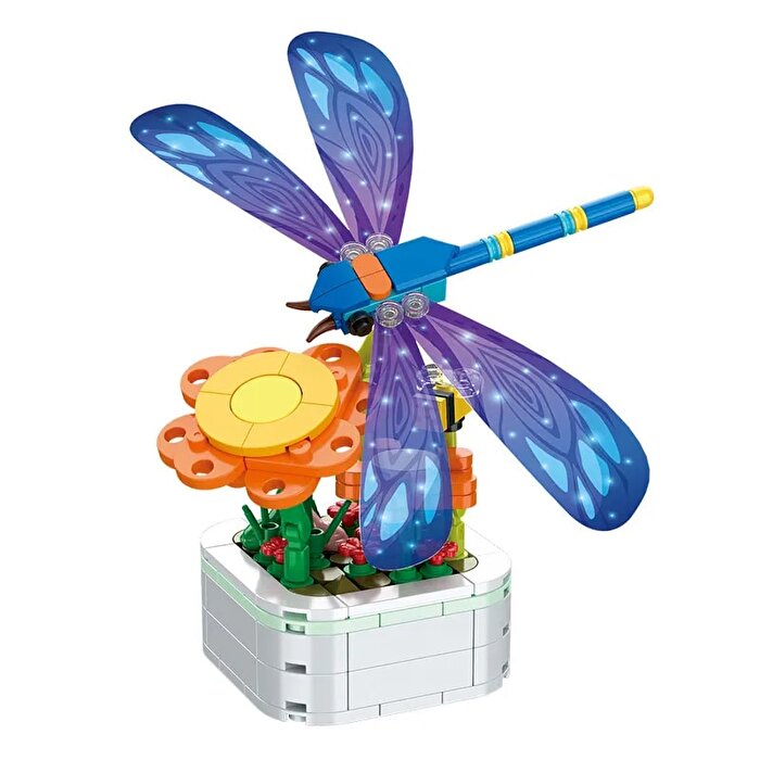 Mega Çi̇çekler ve Böcekler Yapı Blokları Yusufçuk