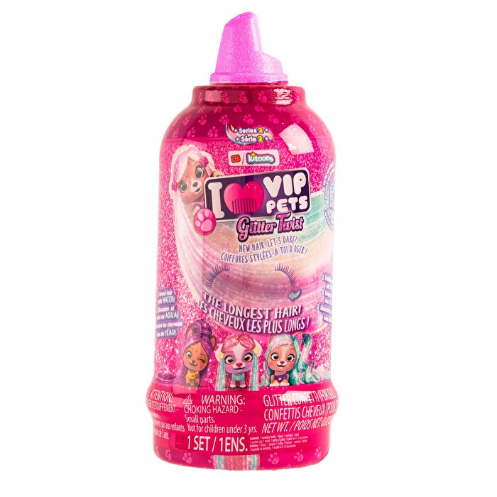 VIP Pets Simli Seri Koyu Pembe