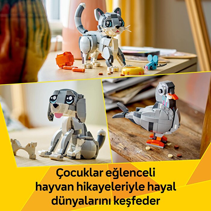 LEGO Creator 3'ü 1 Arada Oyunbaz Kedi 31163