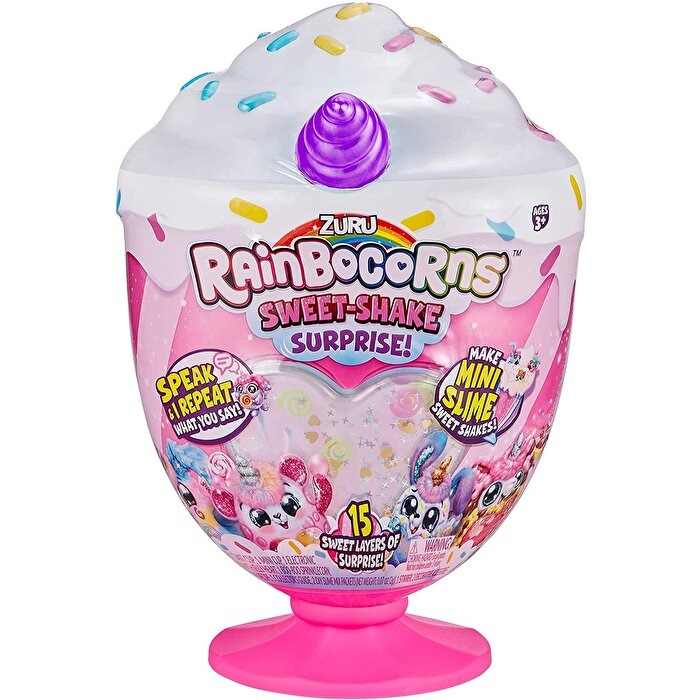 Rainbocorns Milkshake Sürprizi Mor Boynuzlu