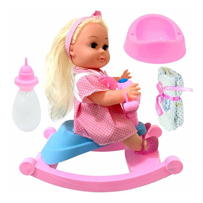 Panda Salıncaklı Altını Islatan Roza Bebek