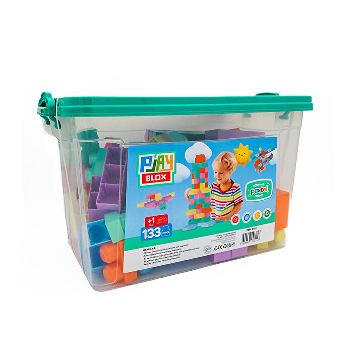 Play Blox Pastel Blok Yapı Oyuncakları 133 Parça