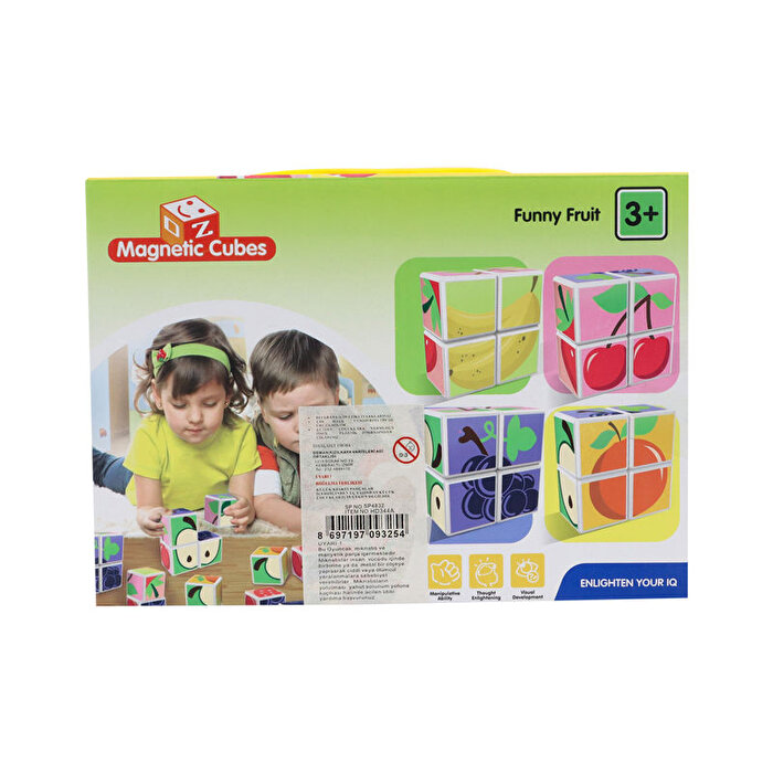 Manyetik 4 Parça Zeka Küpleri
