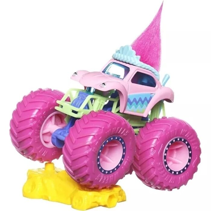 Hot Wheels Monster Trucks 1:64 Arabalar Trolls Bard Together Poppy HKM46