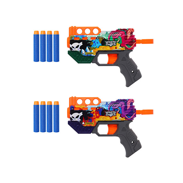 Fast Shots Bantam 4'lü Dart Atan Desenli Tabanca