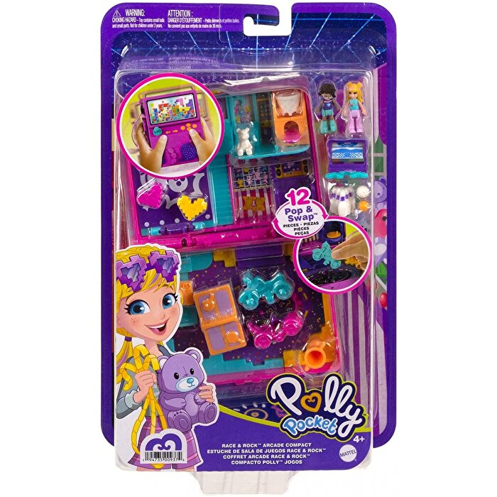 Polly Pocket ve Maceraları Oyun Setleri Race &  Rock HCG15