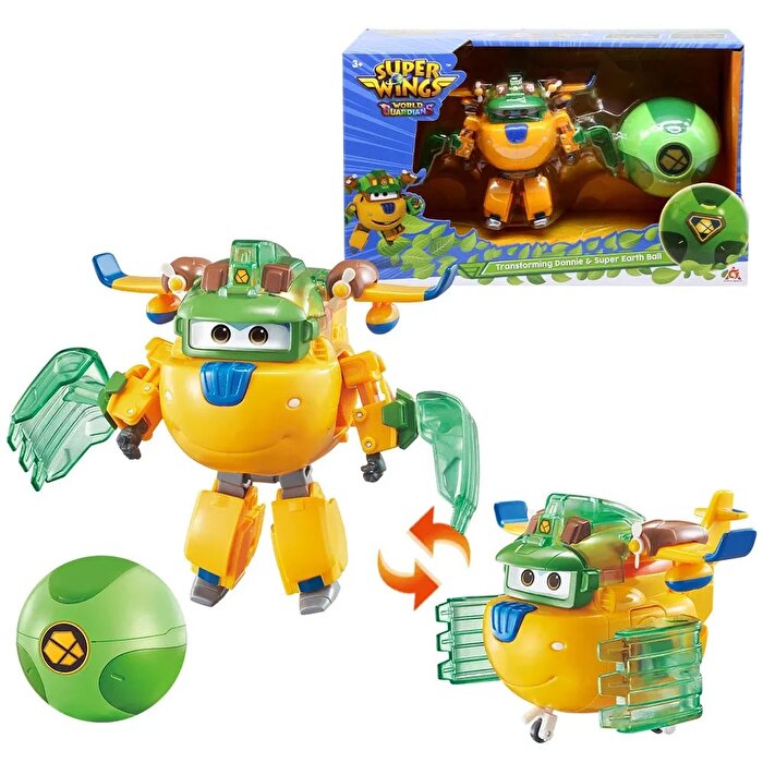 Harika Kanatlar Dönüşen Donnie ve Süper Küre Toprak Gücü