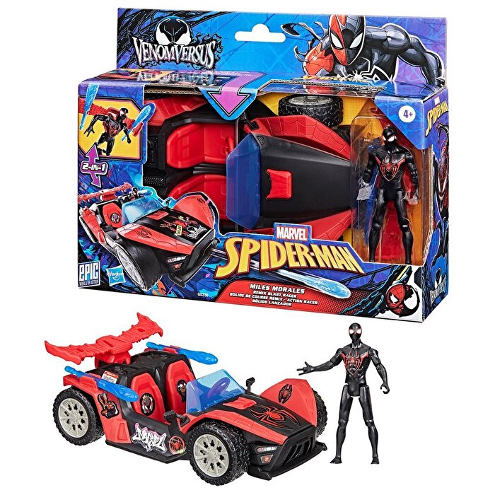 Marvel Spider-Man Venom Versus Miles Morales Remix Racer G0736