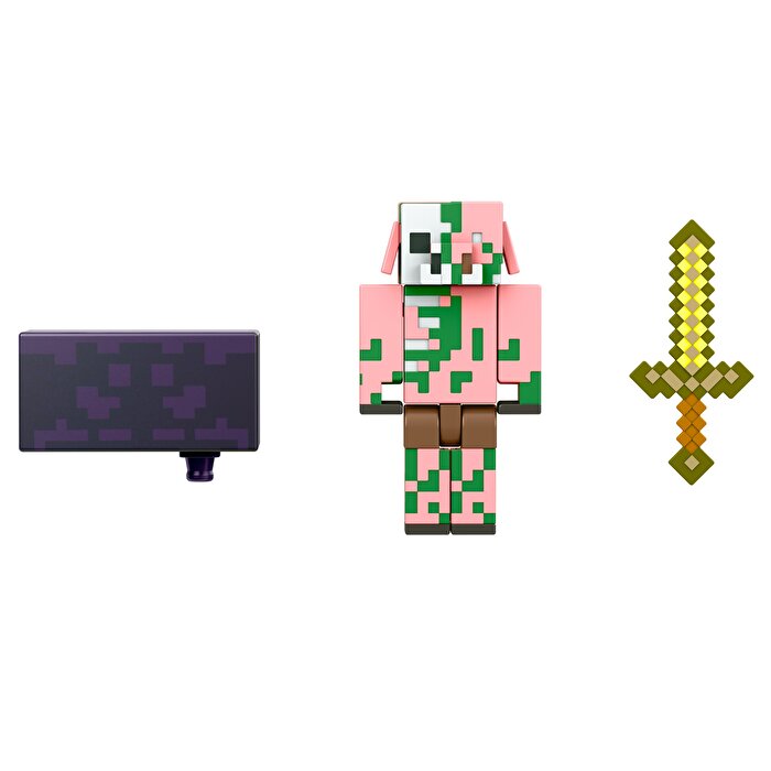 Minecraft Aksesuarlı Figürler Zombified Piglin HDF07