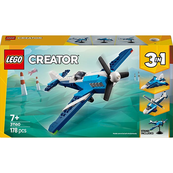 LEGO Creator 3'ü 1 Arada Uçak: Yarış Uçağı 31160
