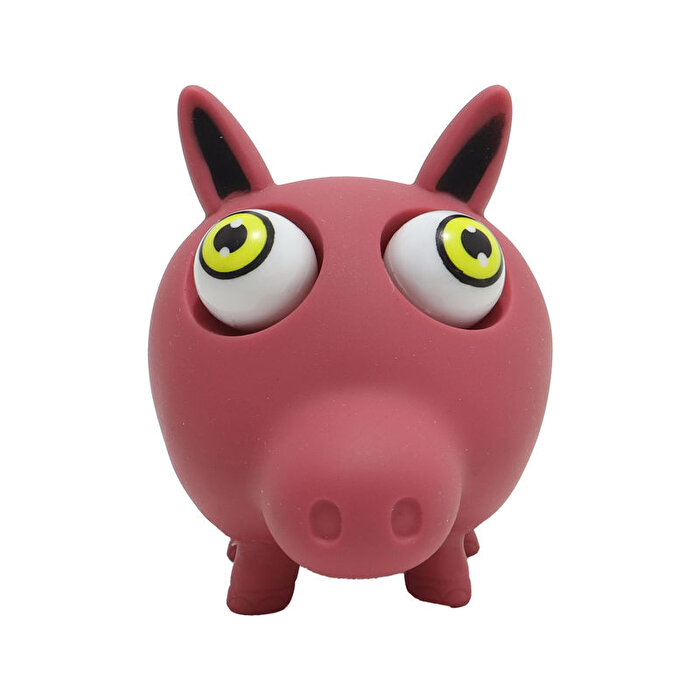 Stres Giderici Squeeze Hayvanlar Kırmızı Domuz