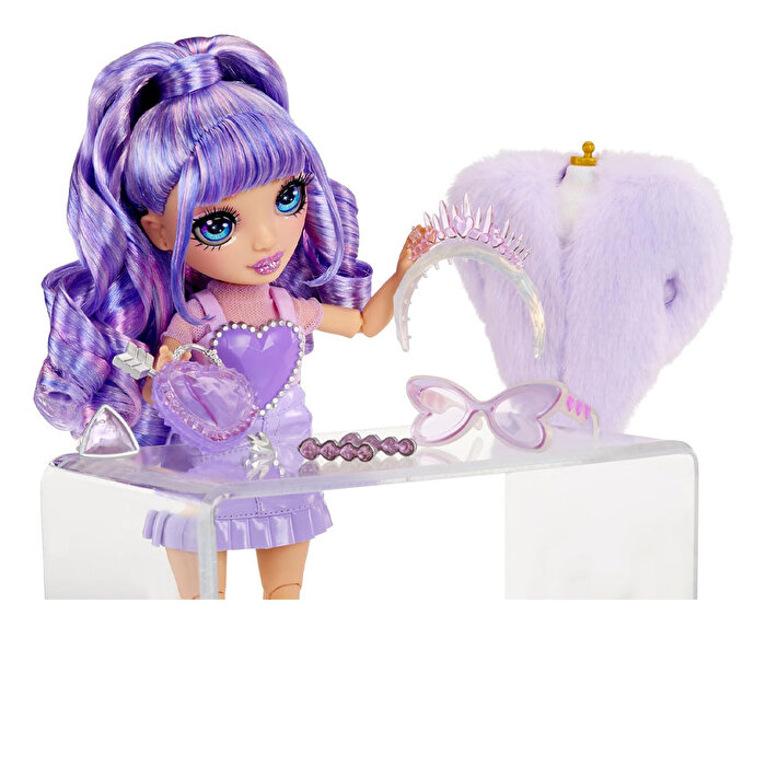 Rainbow High Kristal Serisi Bebekleri Violet Willow