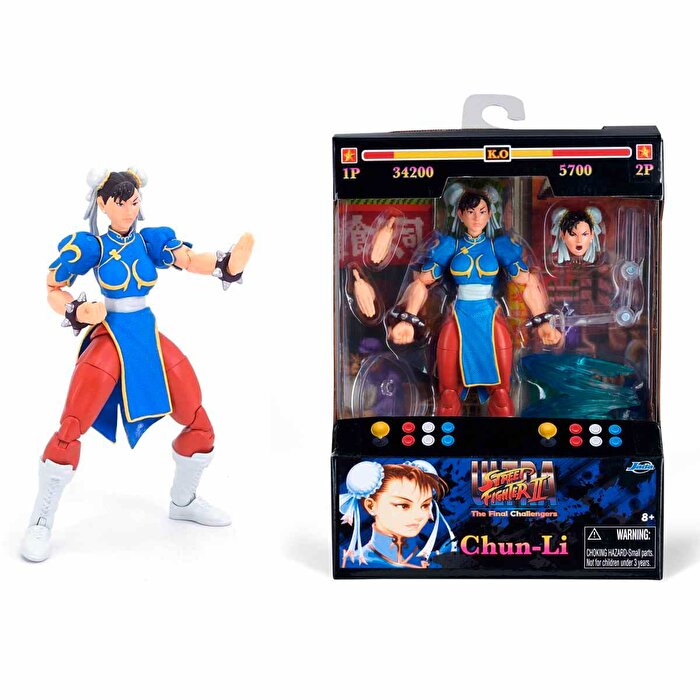 Jada Street Fighter 2 Chun-Li Figür 15 Cm