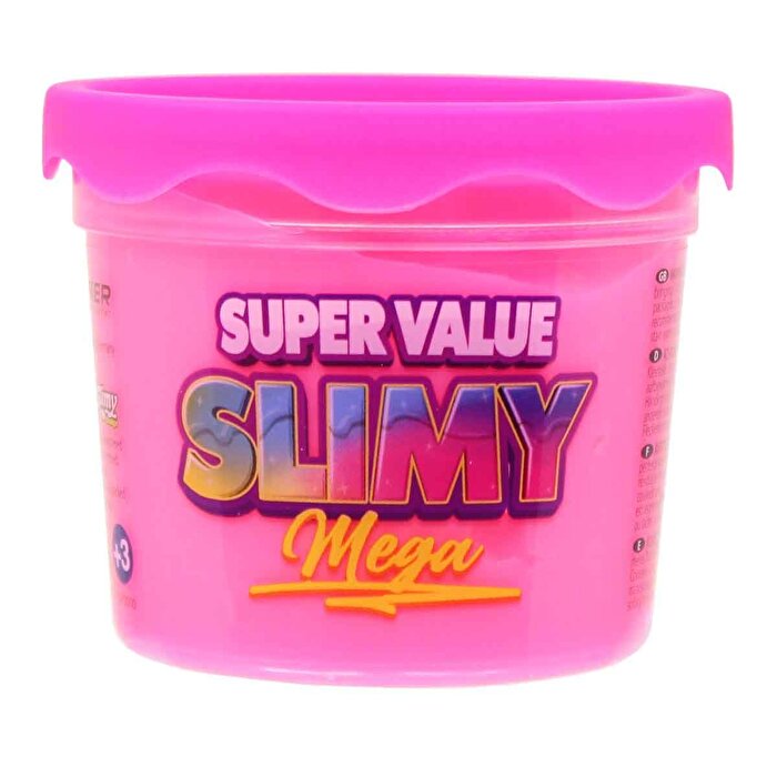 Slimy Mega Value Slime 85 Gram Pembe