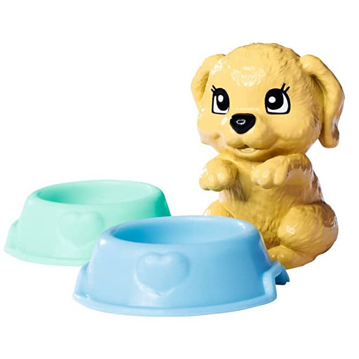 Steffi̇ Bebek ve  Sevi̇mli̇ Evci̇l Hayvan Pembe Elbi̇seli̇