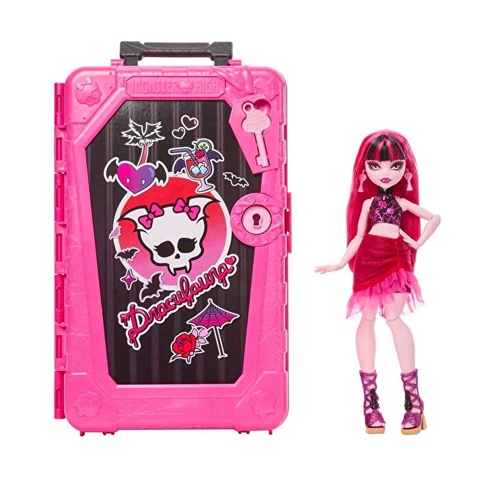 Monster High Gizemli Arkadaşlar Tatil Bebeği Draculaura JDR50