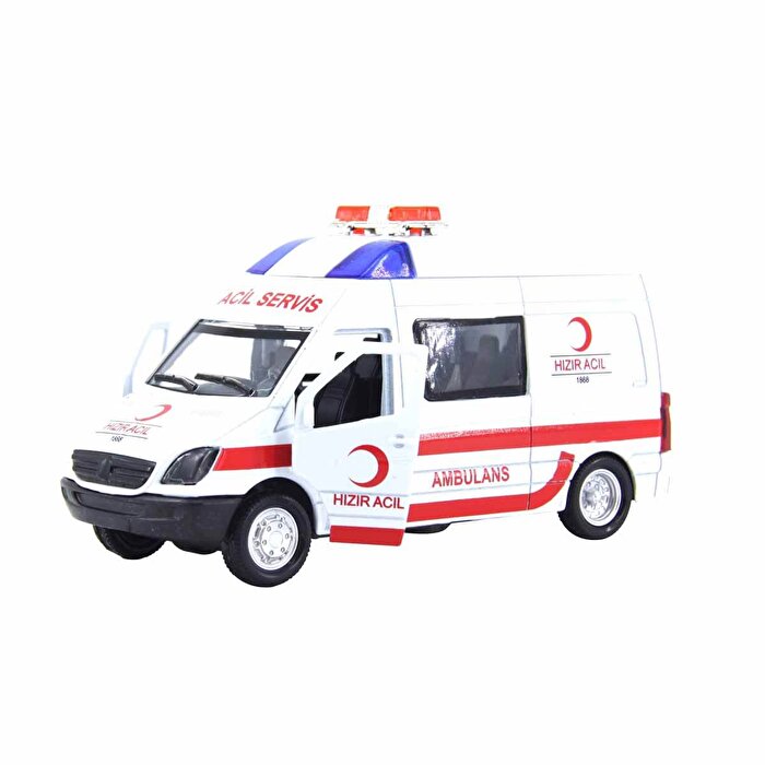 Sesli ve Işıklı Acil Çek Bırak Ambulans
