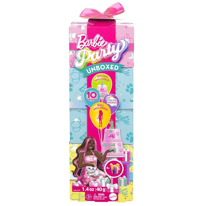 Barbi̇e Party Unboxed Köpeğimin Doğum Günü Serisi̇ JFG71