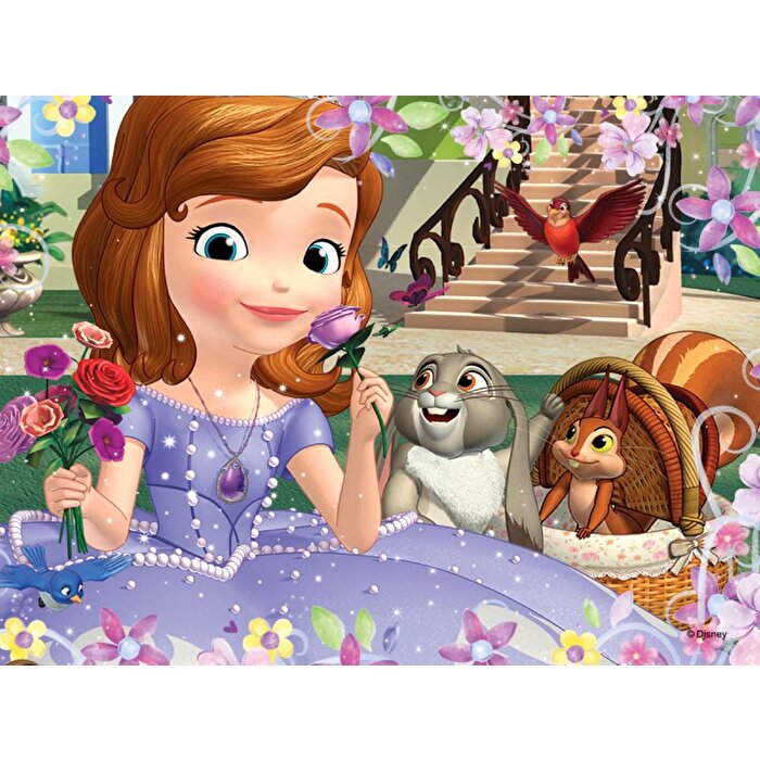 Disney Çocuk Puzzle 30 Parça Sofia The First Roses