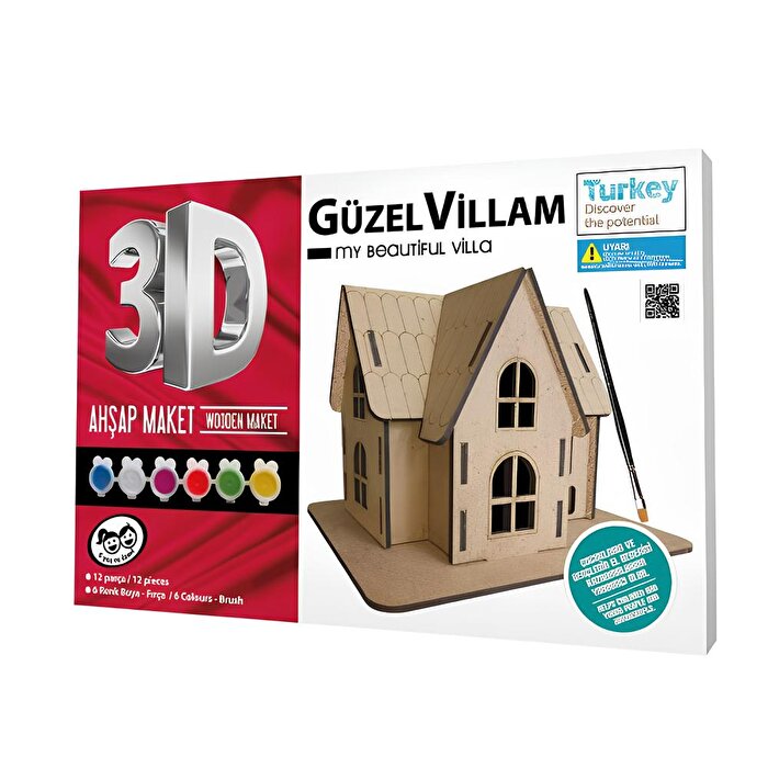 Kumtoys 3D Güzel Villam