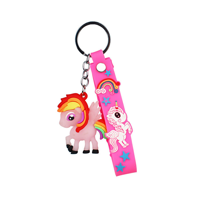 Giftpoint Animal Unicorn Pembe Anahtarlık