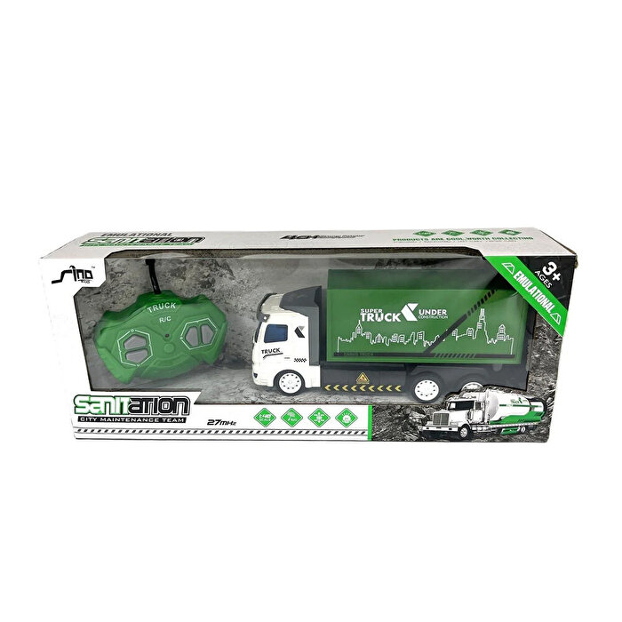 1:48 Uzaktan Kumandalı Çöp Kamyonu