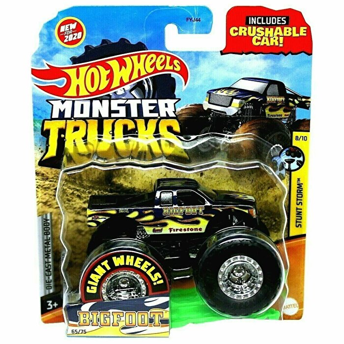 Hot Wheels Monster Trucks 1:64 Arabalar  Big Foot GJF37