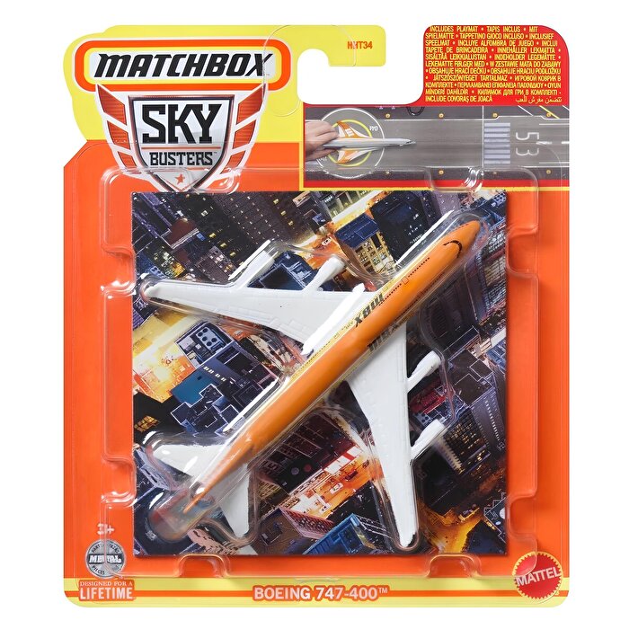 Matchbox Sky Busters Boeing 747-400 HVM61