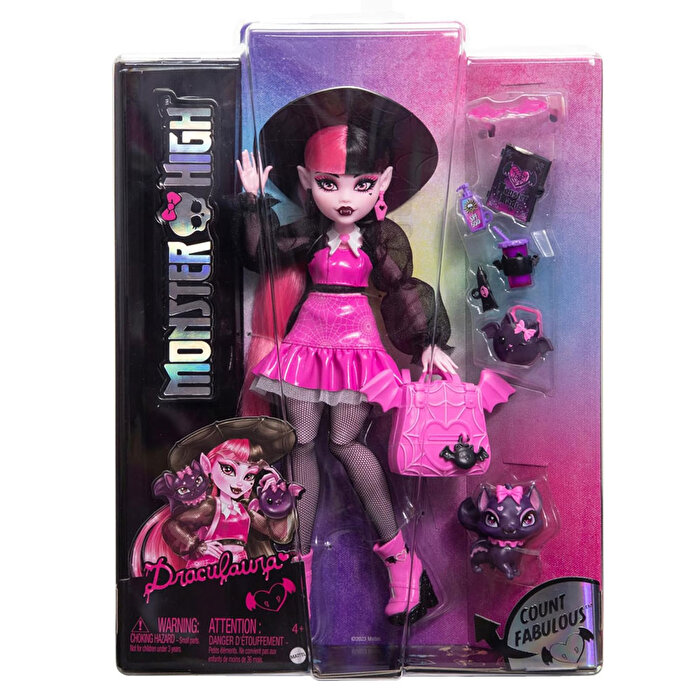 Monster High Ana Karakter Bebekler Draculaura HRP64