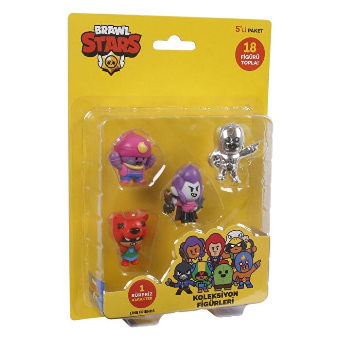 Brawl Stars 5'li Figür Seti Set 4