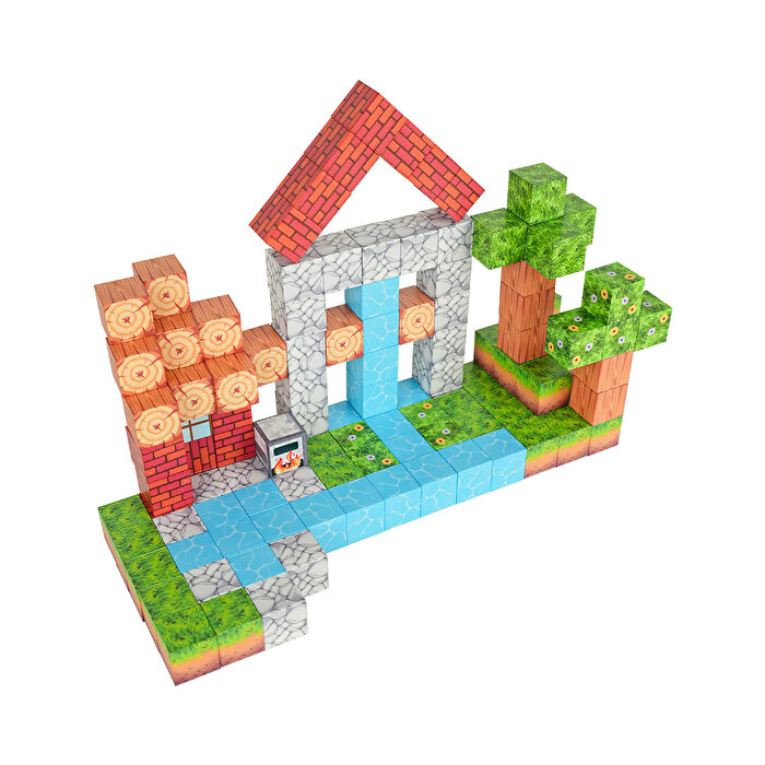 Magnivity Manyetik Bloklar Orman Temalı 119 Parça