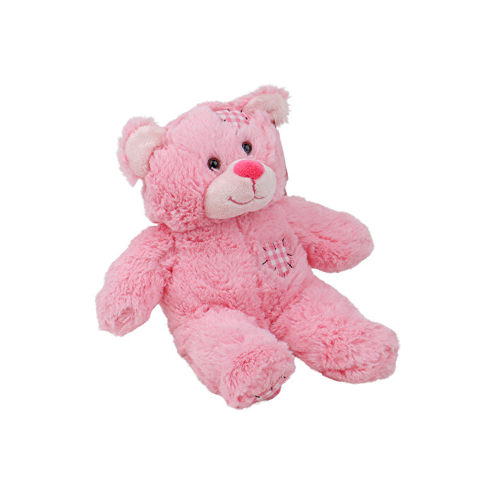 Pembe Yamalı Ayı Peluş 20 Cm
