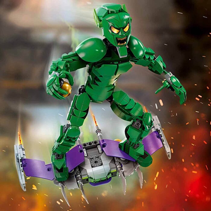 LEGO Marvel Green Goblin Yapım Figürü 76284