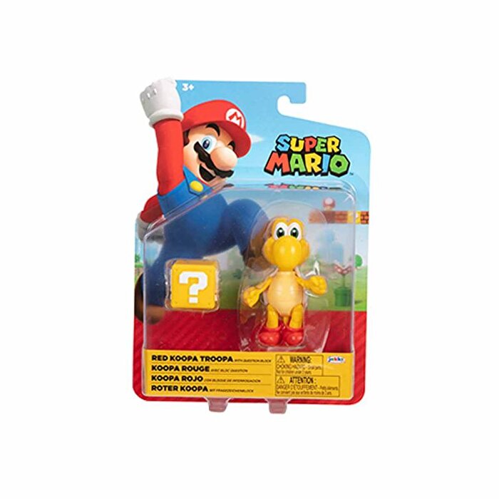 NTD Super Mario Figür 6 Cm W28 UPM03000 Red Koopa Troopa