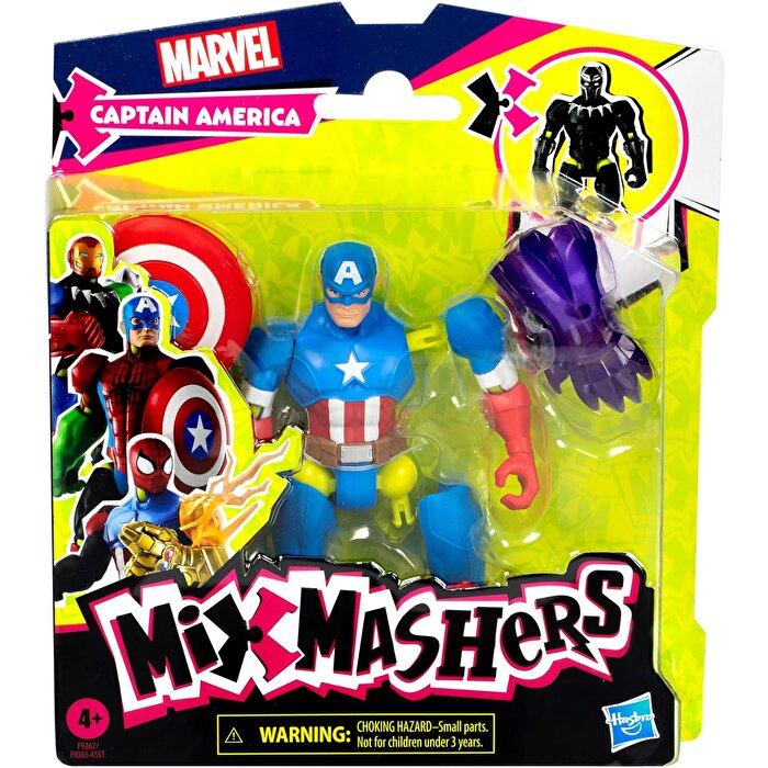 Avengers MixMashers Captain America Aksiyon Figürü