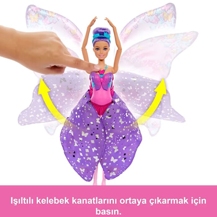 Barbi̇e Kelebek Dansçı Bebek HXJ10