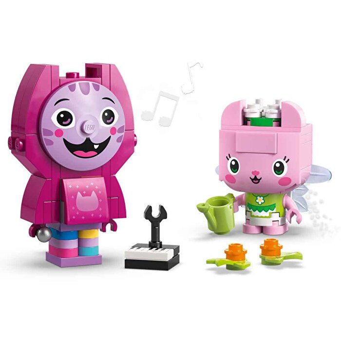 LEGO Gabby’s Dollhouse Gabby’nin Parçalarla İnşa Edilen Kedi Arkadaşları 11215